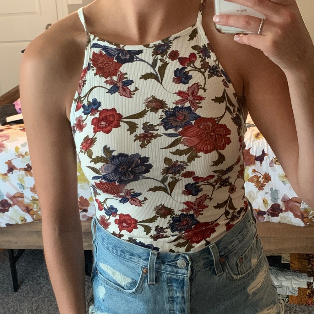 Floral bodysuit